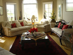 Enjoy a nice book in this inviting bright great room