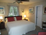 Room with king bed set up